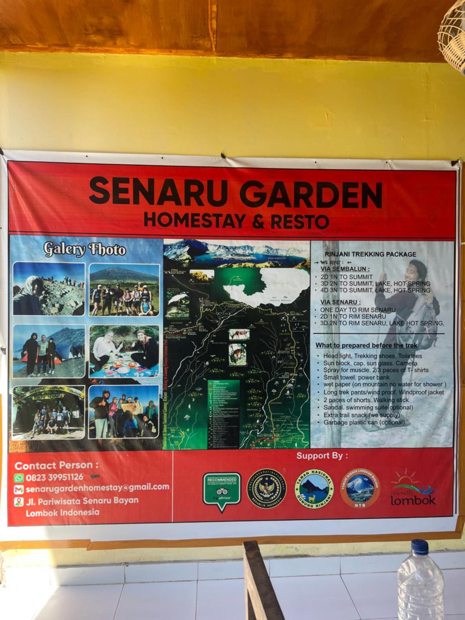 Senaru Garden Homestay Bagian luar foto